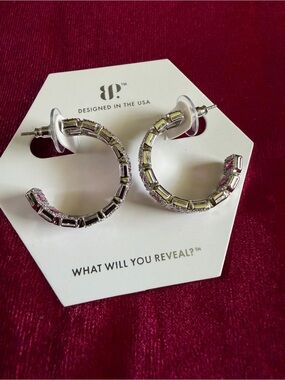 Bomb Party hoop earrings